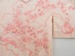 Photo3: 4225T08z500  Japanese Kimono Silk SHIBORI HAORI Chrysanthemum Pink (3)