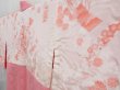 Photo7: 4228T06z510 Vintage Japanese Kimono Silk SHIBORI HAORI Plain Pink (7)