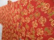 Photo2: 4301T03z560 Vintage Japanese Kimono Silk HAORI Mallet Orange-Red (2)