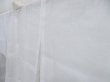 Photo2: 4303T09z310  Japanese Kimono Synthetic See through JUBAN Flower Off-white (2)