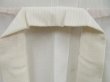 Photo6: 4303T09z310  Japanese Kimono Synthetic See through JUBAN Flower Off-white (6)