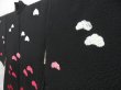 Photo2: 4306T05z560 Vintage Japanese Kimono Silk HAORI Pine Black (2)