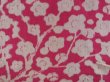 Photo4: 4306T13z340 Vintage Japanese Kimono Silk MEISEN HAORI Plum blossom (4)