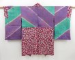 Photo6: 4306T13z340 Vintage Japanese Kimono Silk MEISEN HAORI Plum blossom (6)