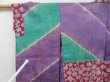 Photo8: 4306T13z340 Vintage Japanese Kimono Silk MEISEN HAORI Plum blossom (8)