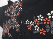 Photo2: 4307T05z530 Vintage Japanese Kimono Silk HAORI Tree Black (2)