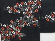 Photo3: 4307T05z530 Vintage Japanese Kimono Silk HAORI Tree Black (3)