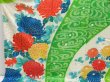 Photo6: 4309T01z1120 Vintage Japanese Kimono Silk FURISODE Chrysanthemum Yellow green (6)