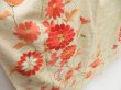 Photo3: 4309T05z1180 Vintage Japanese Kimono Silk SHIBORI FURISODE Chrysanthemum (3)