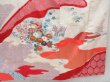 Photo7: 4309T09z1060 Vintage Japanese Kimono Silk FURISODE Royal cart Off-white (7)