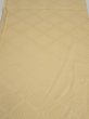 Photo1: 2Z01z50  Japanese Kimono Silk  FABRIC  Light yellow 39.4x14.4 (1)