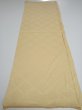 Photo5: 2Z02z50  Japanese Kimono Silk  FABRIC  Light yellow 39.4x14.4 (5)