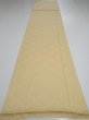 Photo5: 2Z03z80  Japanese Kimono Silk  FABRIC  Light yellow 63.0x14.4 (5)