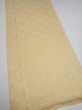 Photo2: 2Z05z80  Japanese Kimono Silk  FABRIC  Light yellow 63.0x14.4 (2)