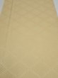 Photo1: 2Z06z80  Japanese Kimono Silk  FABRIC  Light yellow 63.0x14.4 (1)