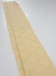 Photo3: 2Z08z40  Japanese Kimono Silk  FABRIC  Light yellow 55.9x7.1 (3)