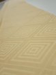 Photo4: 2Z08z40  Japanese Kimono Silk  FABRIC  Light yellow 55.9x7.1 (4)