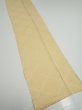 Photo2: 2Z09z50  Japanese Kimono Silk  FABRIC  Light yellow 76.4x7.1 (2)