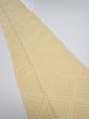 Photo1: 2Z10z30  Japanese Kimono Silk  FABRIC  Light yellow 36.2x7.1 (1)