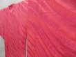 Photo2: 4311T06z590 Vintage Japanese Kimono Silk HAORI COAT  Flowers Red-Pink (2)