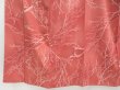 Photo4: 4311T12z930 Vintage Japanese Kimono Silk KOMON Branch Dark coral (4)