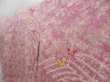 Photo2: 4316T12z900 Vintage Japanese Kimono Silk TSUKESAGE Butterfly Dull pink (2)