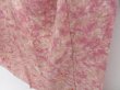 Photo4: 4316T12z900 Vintage Japanese Kimono Silk TSUKESAGE Butterfly Dull pink (4)