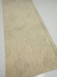 Photo2: 2J03z100  Japanese Kimono Silk  FABRIC Shibori Light cream 64.6x14.2 (2)