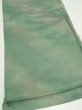 Photo2: 2J01z60  Japanese Kimono Silk  FABRIC Suminagashi Soft green 43.3x14.4 (2)