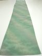 Photo5: 2J03z90  Japanese Kimono Silk  FABRIC Suminagashi Soft green 68.5x14.2 (5)