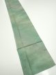 Photo2: 2J09z60  Japanese Kimono Silk  FABRIC Suminagashi Soft green 88.6x6.7 (2)