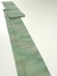 Photo3: 2J09z60  Japanese Kimono Silk  FABRIC Suminagashi Soft green 88.6x6.7 (3)