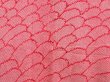 Photo3: 4323T03z430 Vintage Japanese Kimono Silk SHIBORI HAORI  Red-Pink (3)