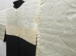 Photo8: 4323T06z570 Vintage Japanese Kimono Silk HAORI Paulownia Black (8)