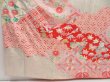 Photo4: 4323T12z1280  Japanese Kimono Silk FURISODE Flowers Pink (4)