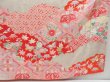 Photo5: 4323T12z1280  Japanese Kimono Silk FURISODE Flowers Pink (5)