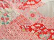 Photo6: 4323T12z1280  Japanese Kimono Silk FURISODE Flowers Pink (6)