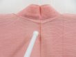 Photo5: 4324T07z230 Vintage Japanese Kimono Silk See through HAORI Plants Pink (5)