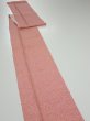 Photo3: 2K09z50  Japanese Kimono Silk  FABRIC Umbrella Dark coral 85.0x7.3 (3)