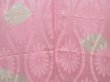 Photo3: 4331T03z680 Vintage Japanese Kimono Silk JUBAN Chrysanthemum Pink (3)