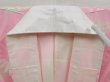 Photo6: 4331T03z680 Vintage Japanese Kimono Silk JUBAN Chrysanthemum Pink (6)