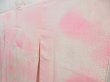 Photo2: 4331T04z690 Vintage Japanese Kimono Silk JUBAN Chrysanthemum Pink (2)