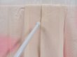 Photo7: 4331T04z690 Vintage Japanese Kimono Silk JUBAN Chrysanthemum Pink (7)