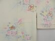 Photo3: 4401T04z620 Vintage Japanese Kimono Silk HAORI Flowers Off-white (3)