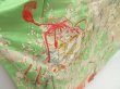 Photo3: 4402T01z930 Vintage Japanese Kimono Silk FURISODE Shell box Light cream (3)