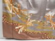 Photo6: 4402T05z980  Japanese Kimono Silk Artist work IROTOMESODE Ash purple (6)