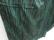 Photo3: 4402T10z840 Vintage Japanese Kimono Silk KOMON  Dull green (3)