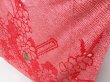 Photo4: 4402T11z1290 Vintage Japanese Kimono Silk FURISODE Chrysanthemum Red (4)