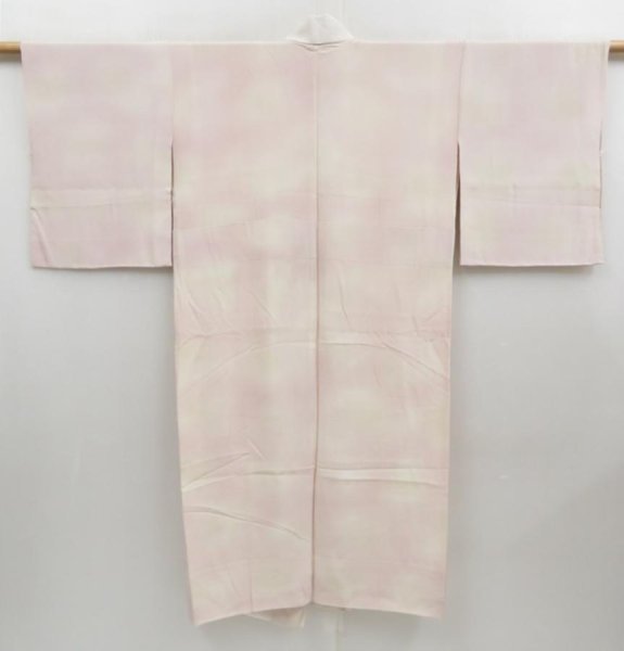 Photo1: 4405T07z650  Japanese Kimono Silk JUBAN  Light pink (1)