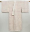 Photo3: 4405T07z650  Japanese Kimono Silk JUBAN  Light pink (3)